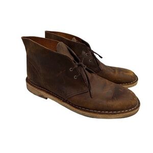 Clarks Desert Boot, specifically in the Beeswax Leather Size 12 # Box M997